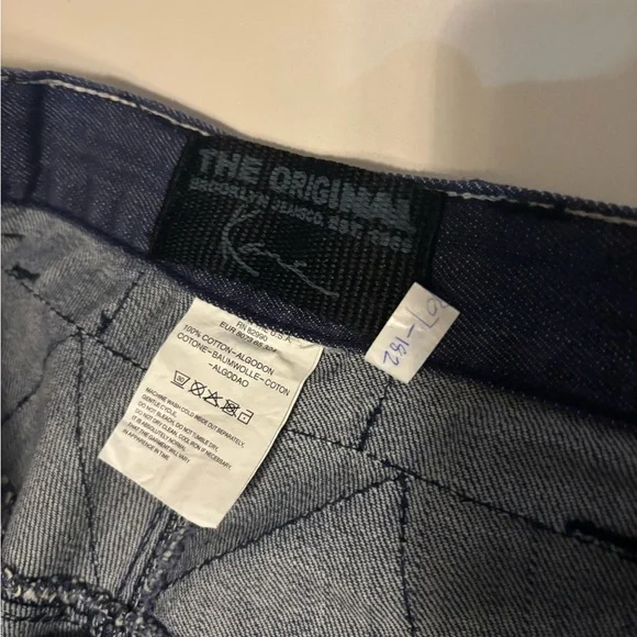 Karl kani y2k embroidered baggy jeans (faded) - Picture 6 of 10